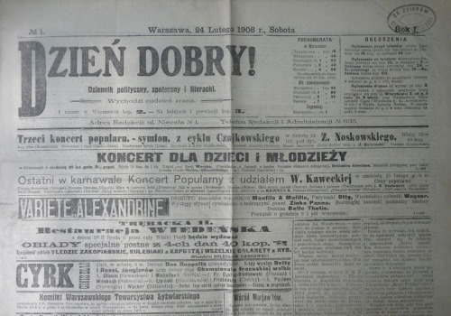Dzienniki polskie 1800-1939 A-J